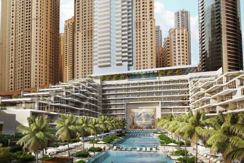 Apar-hotel de vânzare în Jumeirah Beach Residence, Dubai, EAU 1 dormitor, 87 mp.  №309028 - poză 9