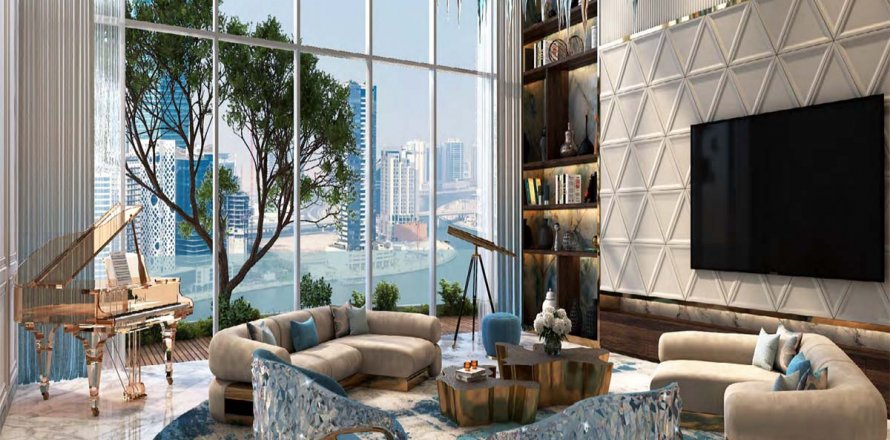 Apartment i Business Bay, Dubai, UAE 2 soveværelser, 135.92 kvm № 207208