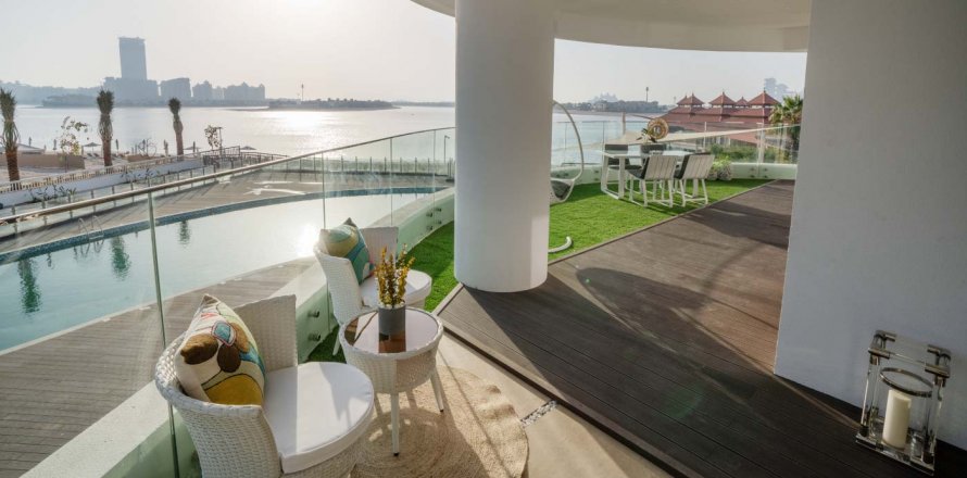 Palm Jumeirah, Dubai, UAE의 아파트 침실 1개, 80제곱미터 번호 218687