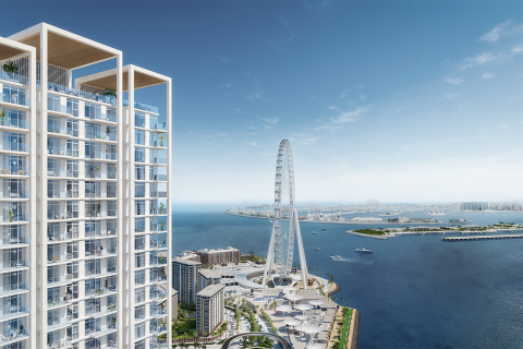 Квартира в Bluewaters, Дубай, ОАЕ 1 спальня, 91.23м2 № 217600