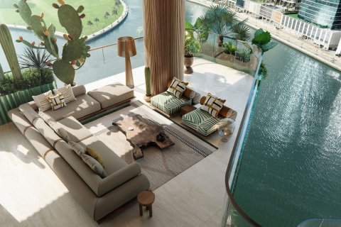 پنت هاوس در Business Bay، Dubai ، امارات متحده عربی 5 خوابه ، 1500 متر مربع.  شماره 453196