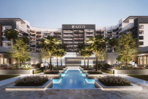 Apartament në Dubai Studio City, Emiratet e Bashkuara Arabe 2 dhoma gjumi, 72.93 m2. № 211098
