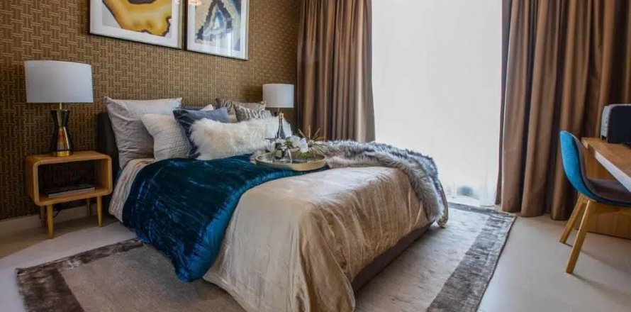 Пәтер AZIZI RIVIERA, Meydan One, Дубай, БАӘ-да 3 жатын бөлмелер, 135.2 м² № 215758