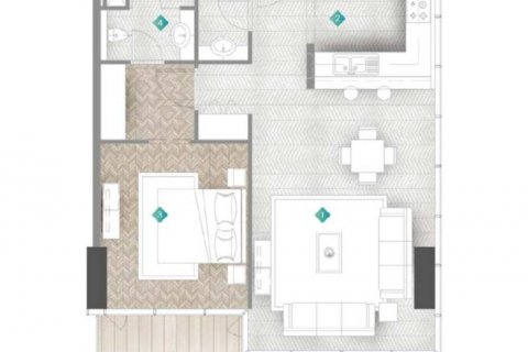Appartement à Ras Al Khaimah, EAU: 1 chambre, 81.48 m2 № 441733