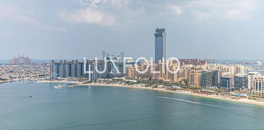 Apartmen di Dubai Harbour, Dubai, UAE 1 bilik tidur, 72 meter persegi № 627672