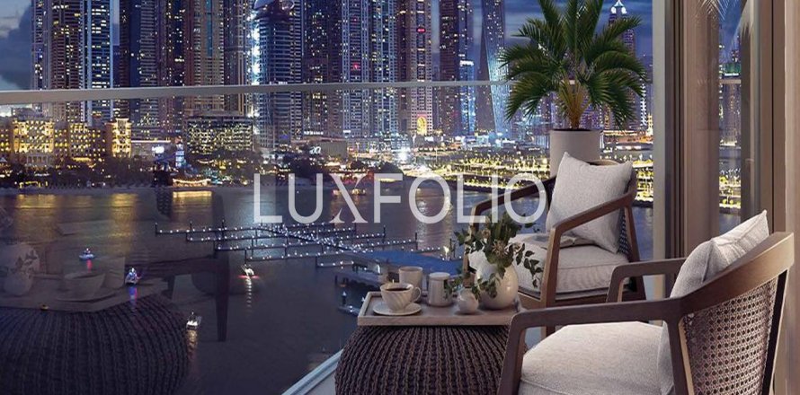 Apartemen di Dubai Harbour, Dubai, UEA 1 kamar tidur, 69 m2 nomor 627676