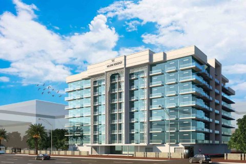 Projekt deweloperski WELCOME RESIDENCY APARTMENTS w Arjan, Dubai, ZEA nr 201809