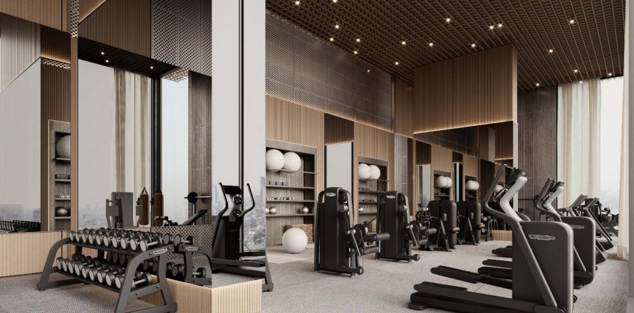 Huoneisto Binghatti Skyhall Business Bay, Dubai, Arabiemiraatit 1 makuuhuone, 92.3 m2 № 577150