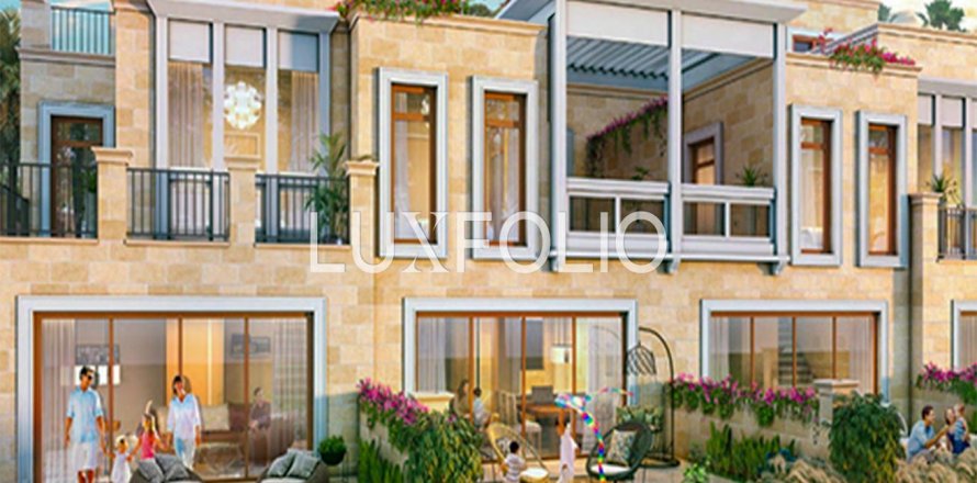 Rekkehus i Damac Lagoons, Dubai, Emiratene 4 soverom, 144 kvm nr. 627618