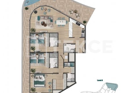 Διαμέρισμα σε Al Marjan Island, Ras Al Khaimah, ΗΑΕ 4 υπνοδωμάτια, 476 τ.μ. Αρ. 597769 - φωτογραφία 24