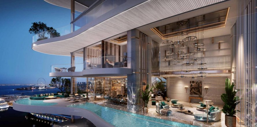 Dzīvoklis Dubai Harbourjā, AAE 1 istaba, 79.55 m2 Nr. 611559