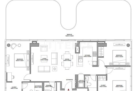 Apartment til salg i Umm Al Quwain, UAE 2 soveværelser, 92 kvm № 550427 - foto 11