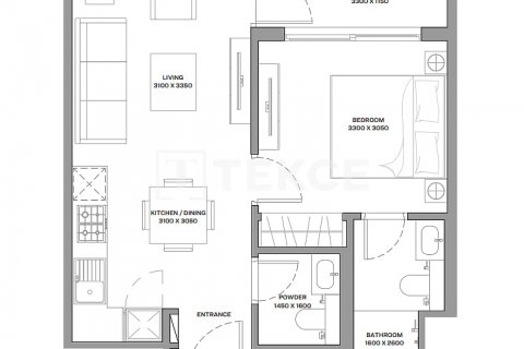 Apartment til salg i Umm Al Quwain, UAE 2 soveværelser, 92 kvm № 550427 - foto 9