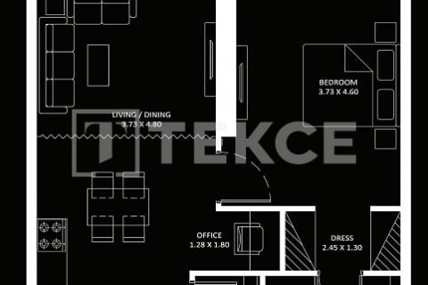 Apartman u Business Bay, Dubai, UAE 3 spavaćih soba, 138 m2 Br. 577122 - fotografija 18