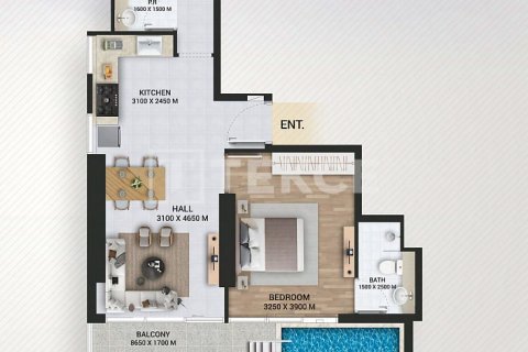Appartement te koop in Dubai, VAE 2 slaapkamers, 123 vr.m., nr 550421 - foto 10
