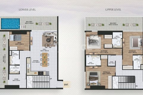 Appartement te koop in Dubai, VAE 2 slaapkamers, 123 vr.m., nr 550421 - foto 12