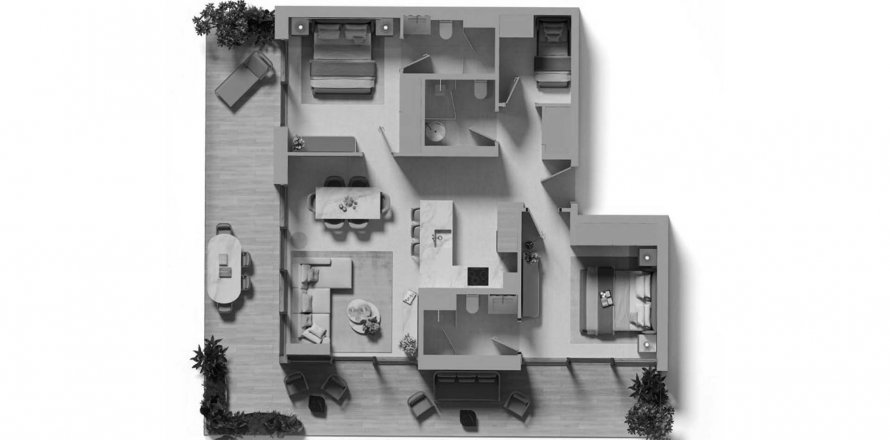 Apartament në SOL Levante në Jumeirah Village Triangle, Dubai, Emiratet e Bashkuara Arabe 2 dhoma gjumi, 131 m2. № 575572