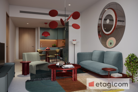 Byt v Business Bay, Dubai, SAE 1 ložnice, 59.9 m² Č.: 503379