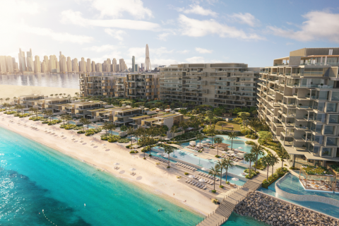 Duplex în Palm Jumeirah, Dubai, EAU 4 dormitoare, 599 mp.  №228314