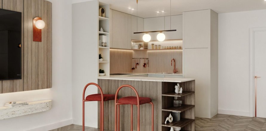 Apartmen di Lume Residence di Jumeirah Village Circle, Dubai, UAE 1 bilik tidur, 107.6 meter persegi № 577337