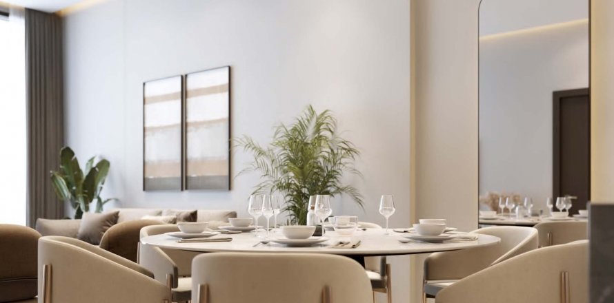 Квартира в ELBRUS TOWER в Jumeirah Village Triangle, Дубай, ОАЕ 2 спальні, 90.33м2 № 311050