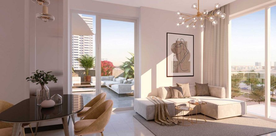 Korter asukohaga BEACH OASIS 2 asukohaga Dubai Studio City, AÜE: 1 magamistoaga, 63.37 m² Nr 449930