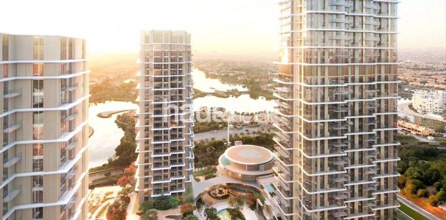 Apartmen di Jumeirah Islands, Dubai, UAE 1 bilik tidur, 78 meter persegi № 626319