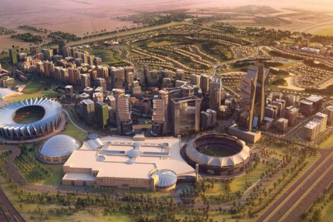 Edificio a Dubai Sports City, Dubai, EAU 49.5 mq. № 249969