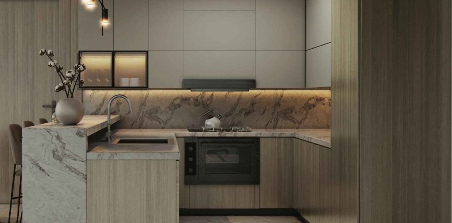 Huoneisto Aizel Tower International City, Dubai, Arabiemiraatit 1 makuuhuone, 92.07 m2 № 628410