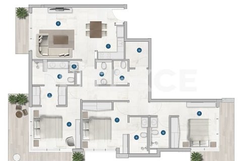 Apartament na sprzedaż w Dubai, ZEA 2 sypialnie, 95 mkw., nr 576843 - zdjęcie 19