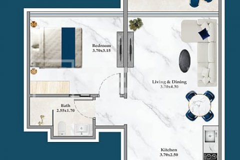 Dzīvoklis Dubai Silicon Oasisjā, AAE 2 istabas, 83 m2 Nr. 577125 - attēls 26