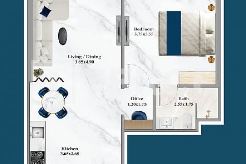 Dzīvoklis Dubai Silicon Oasisjā, AAE 2 istabas, 83 m2 Nr. 577125 - attēls 27
