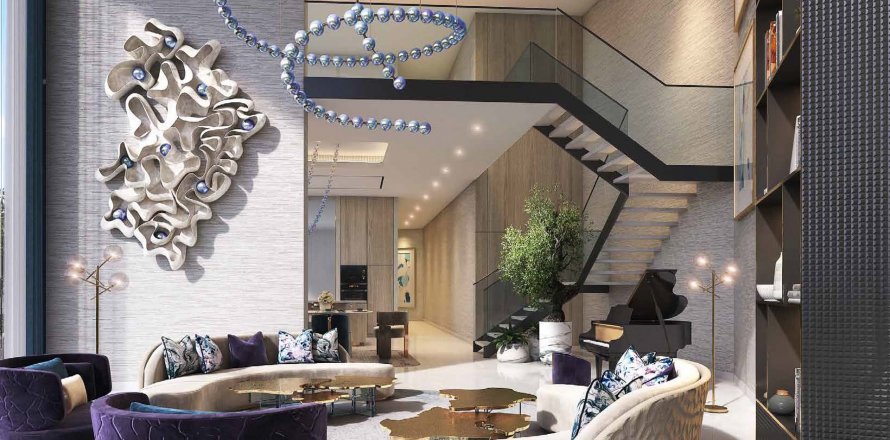 Квартира в CANAL HEIGHTS в Бизнес-Бэй, Дубай, ОАЕ 2 спальні, 126.63м2 № 239628