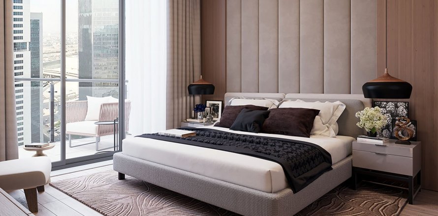 Byt v AHAD RESIDENCES v Business Bay, Dubai, SAE 1 pokoj, 42 m² Č.: 108325