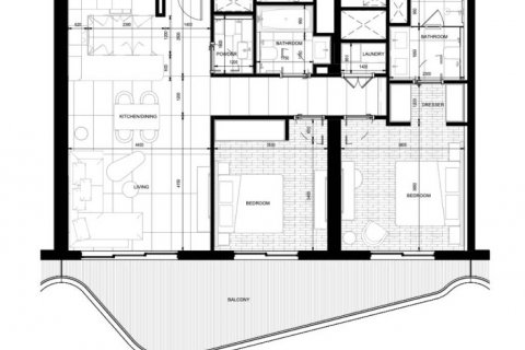 Apartman u gradu Ras Al Khaimah, UAE 2 spavaće sobe, 119.29 m2 Br. 441737