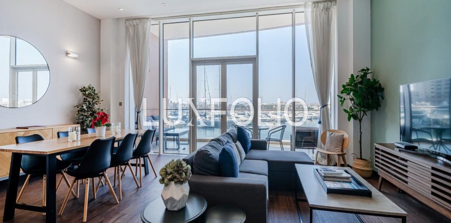 阿联酋 Dubai Palm Jumeirah 公寓  1 卧, 124 平方米 , 编号 627630
