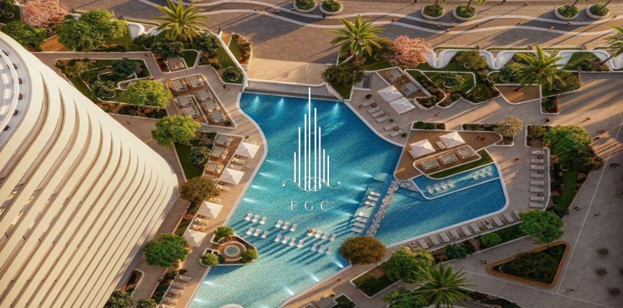 Квартира на Остров Яс, Абу-Даби, ОАЕ 4 спальні, 347.8м2 № 550360