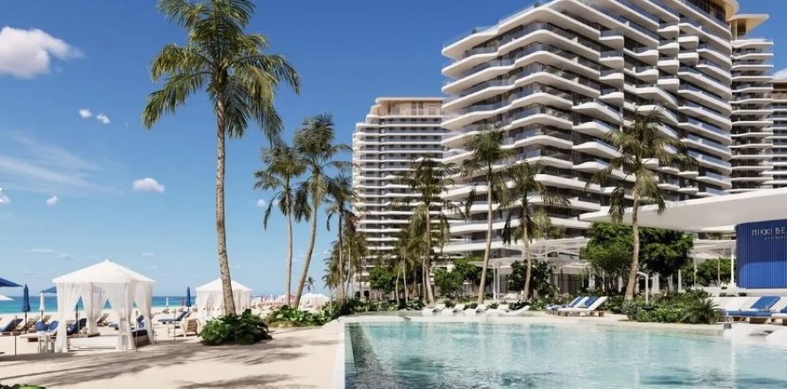 Apartment i Ras Al Khaimah, UAE 1 soveværelse, 86 kvm № 449157