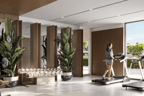 Apartament na sprzedaż w Dubai, ZEA 1 sypialnia, 72 mkw., nr 590665 - zdjęcie 7