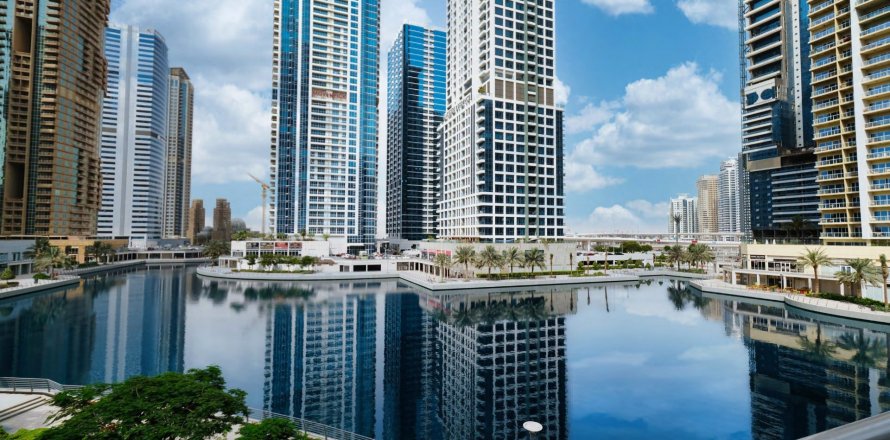 Apartment in Jumeirah Lake Towers, Dubai, UAE 3 bedrooms, 214.46 sq.m. № 201337