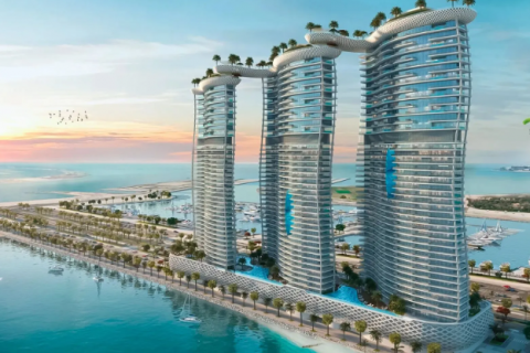 Huoneisto DAMAC BAY BY CAVALLI Dubai, Arabiemiraatit 1 makuuhuone, 77 m2 № 379921