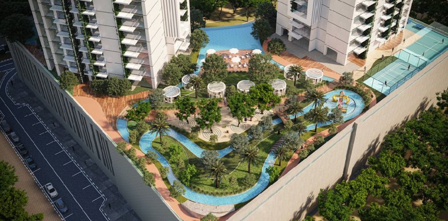 Apartament w Jumeirah Village Circle, Dubai, ZEA 2 sypialnie, 90.11 mkw. nr 137993