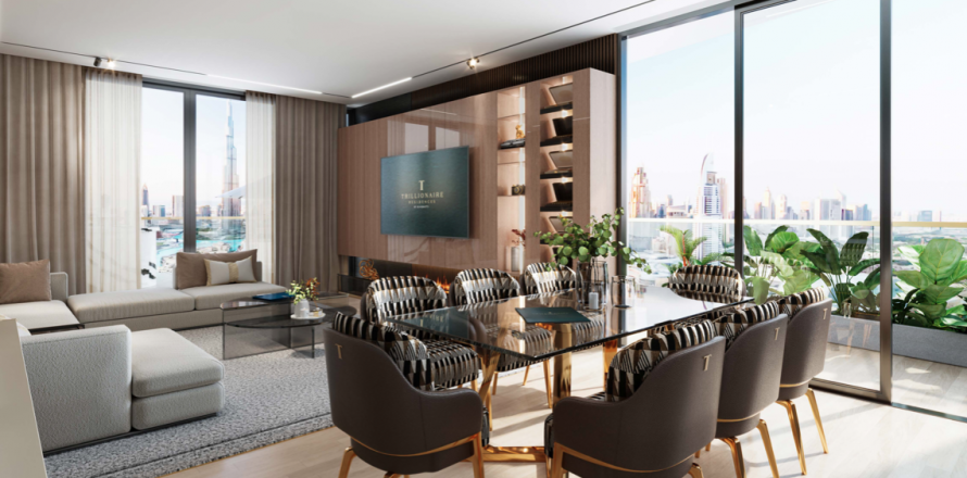 Appartement à Business Bay, Dubai, EAU: 1 chambre, 128 m2 № 538178