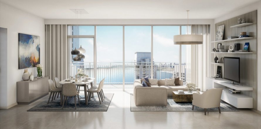 Korter asukohaga CREEK HORIZON asukohaga Dubai Creek Harbour (The Lagoons), Dubai, AÜE: 2 magamistoaga, 112.227 m² Nr 133539