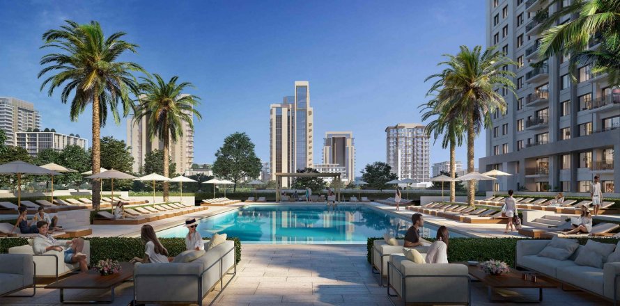 Apartament în Dubai Hills Estate, Dubai, EAU 2 dormitoare, 91.3237 mp.  №132158