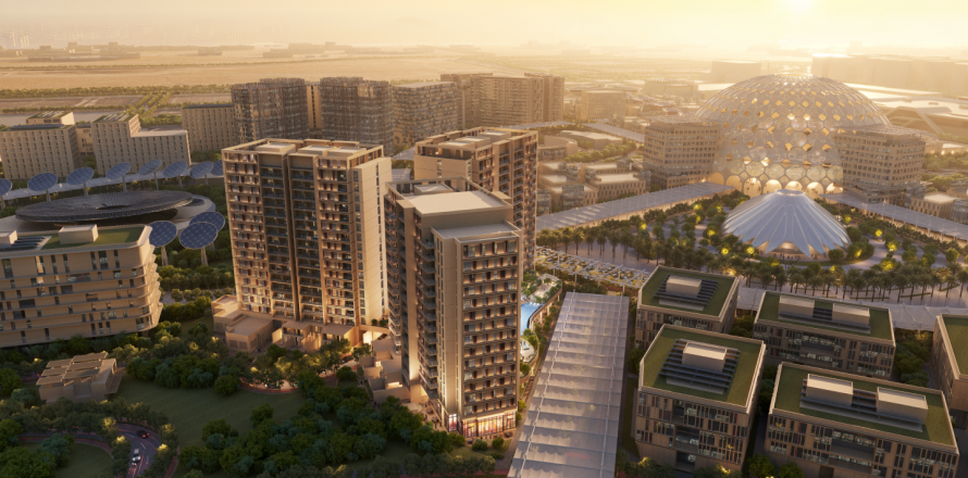 Apartman u Sidr 1 Residences u gradu Dubai, UAE 1 spavaća soba, 91.39 m2 Br. 550985