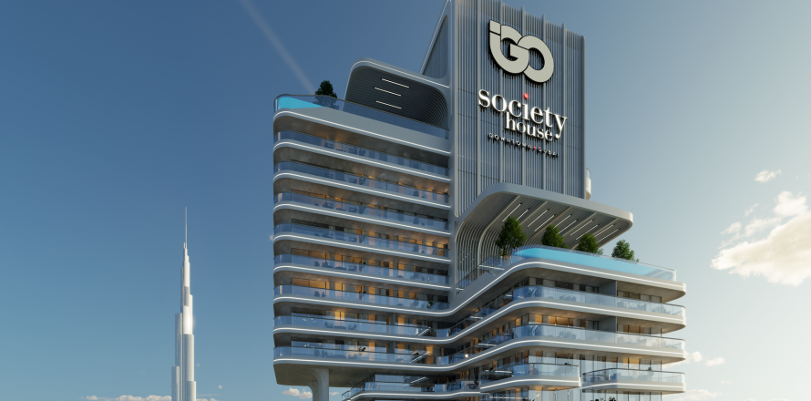 Lakás a SOCIETY HOUSE lakóparkban itt: Downtown Dubai (Downtown Burj Dubai), EAE, 1 hálószoba, 70 m², azonosító: 387331