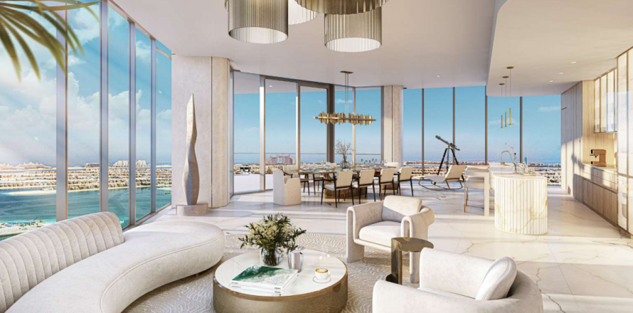 Korter asukohaga Palm Jumeirah, Dubai, AÜE: 4 magamistoaga, 278.82 m² Nr 137985