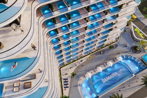 Apartman u SAMANA PORTOFINO u Dubai Production City (IMPZ), UAE 115 m2, 2 spavaćih soba Br. 541047