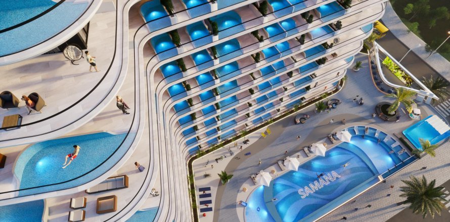 Dubai Production City (IMPZ)、Dubai、UAEにあるマンション 2ベッドルーム、115 m2 No541047